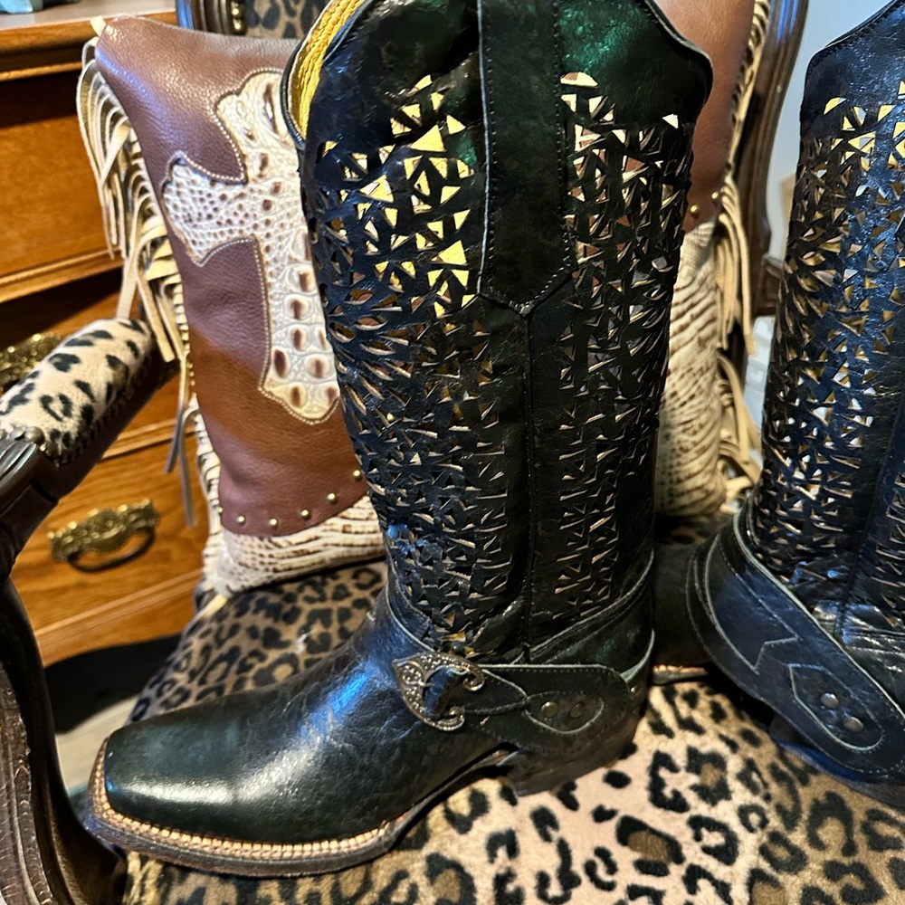 Beautiful leather boot